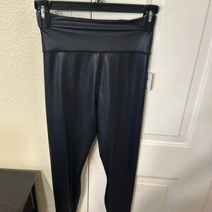 Spiritual gangster wet look leggings